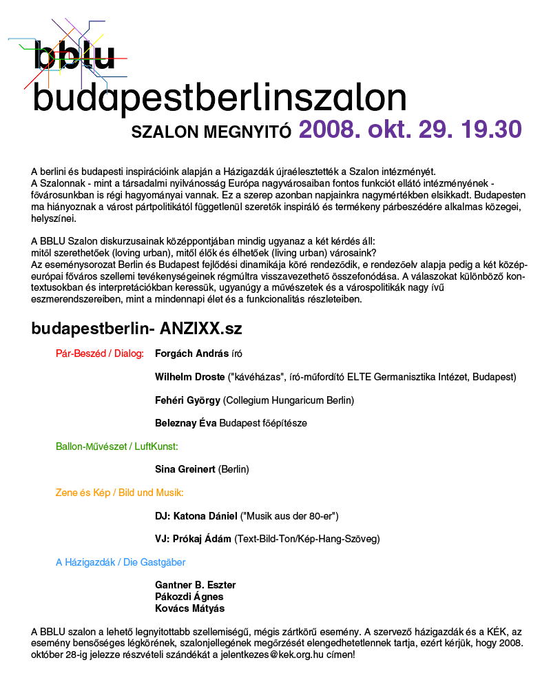 BudapestBerlin Szalon